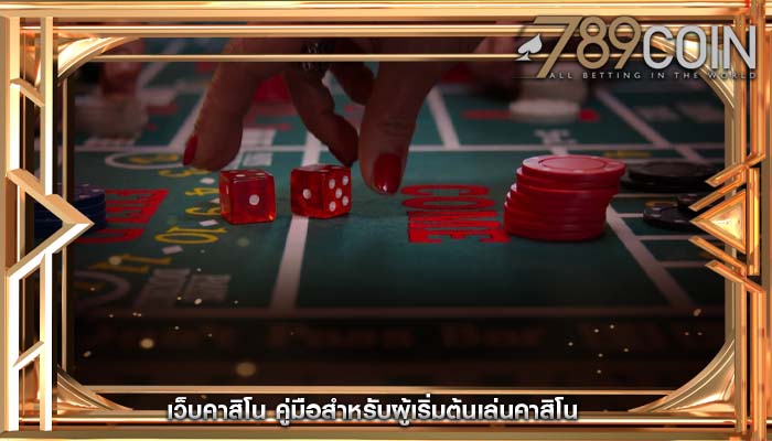 เว็บคาสิโน คู่มือสำหรับผู้เริ่มต้นเล่นคาสิโน