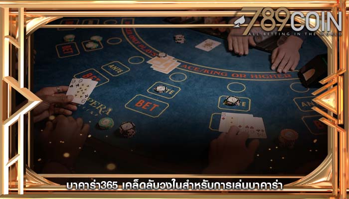 บาคาร่า365 เคล็ดลับวงในสำหรับการเล่นบาคาร่า