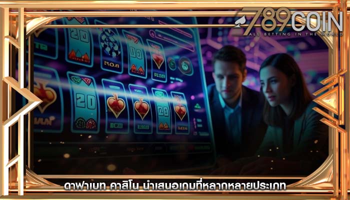 ดาฟาเบท คาสิโน นำเสนอเกมที่หลากหลายประเภท